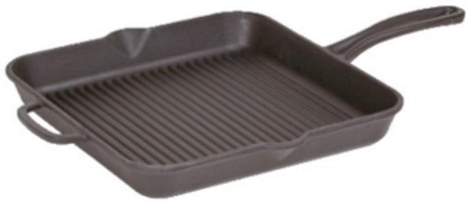Hecha 11" Matte  Black Square Grill Pan