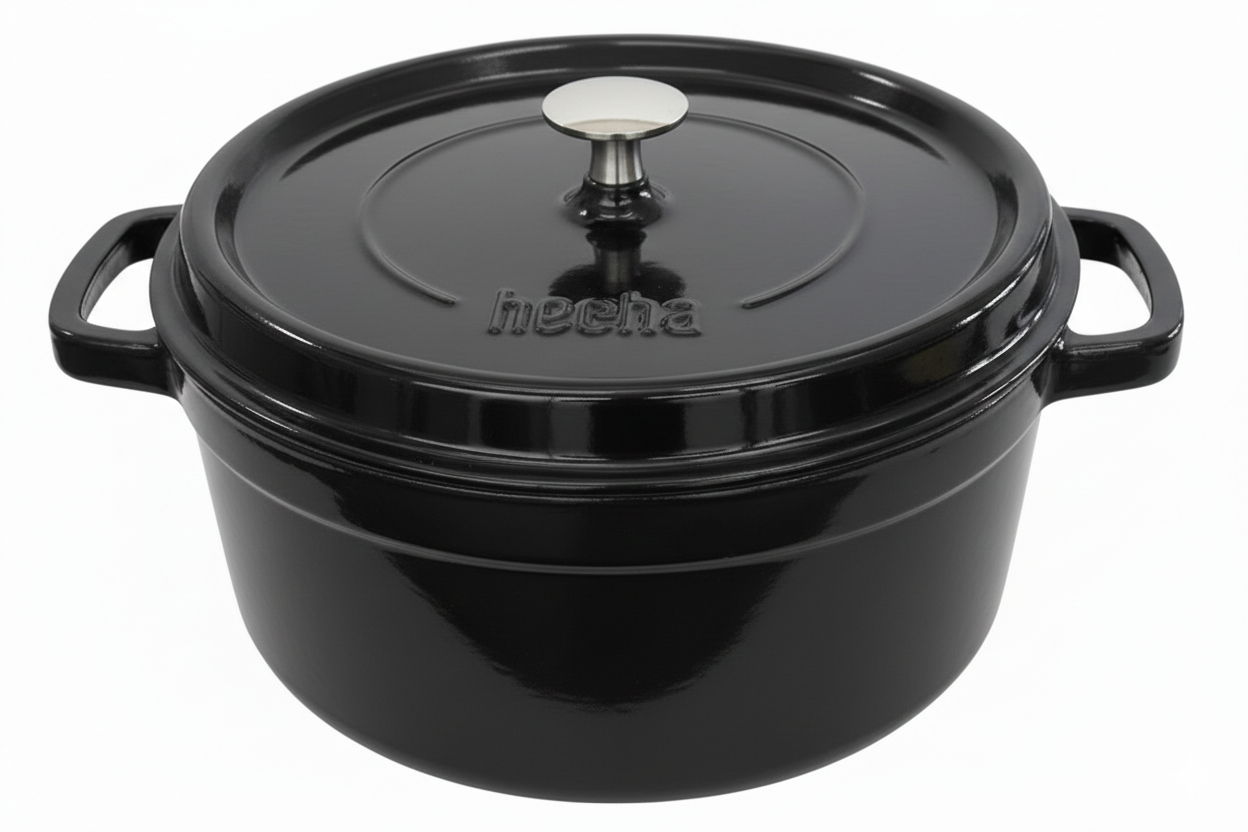 Hecha Enameled Cast Iron Dutch Ovens 4 1/2qt