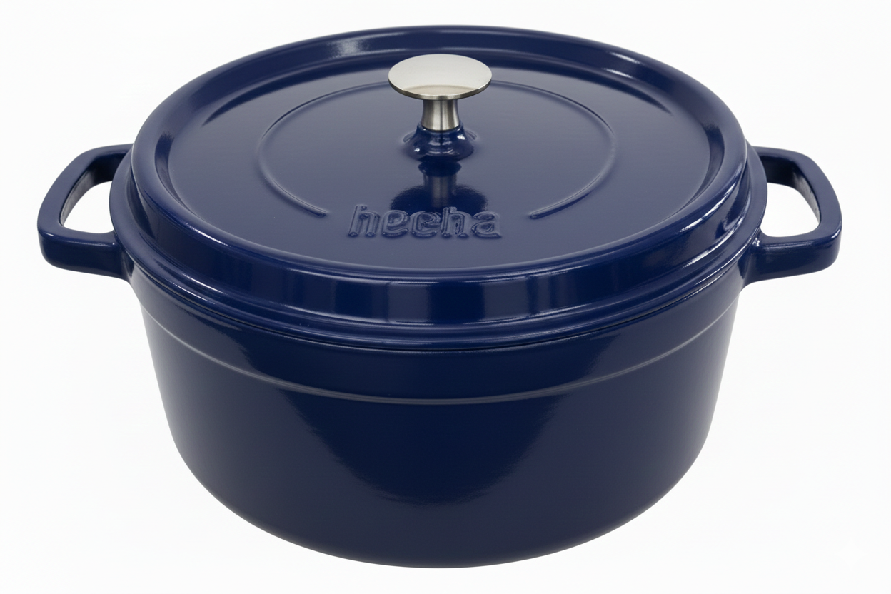 Hecha Enameled Cast Iron Dutch Ovens 4 1/2qt