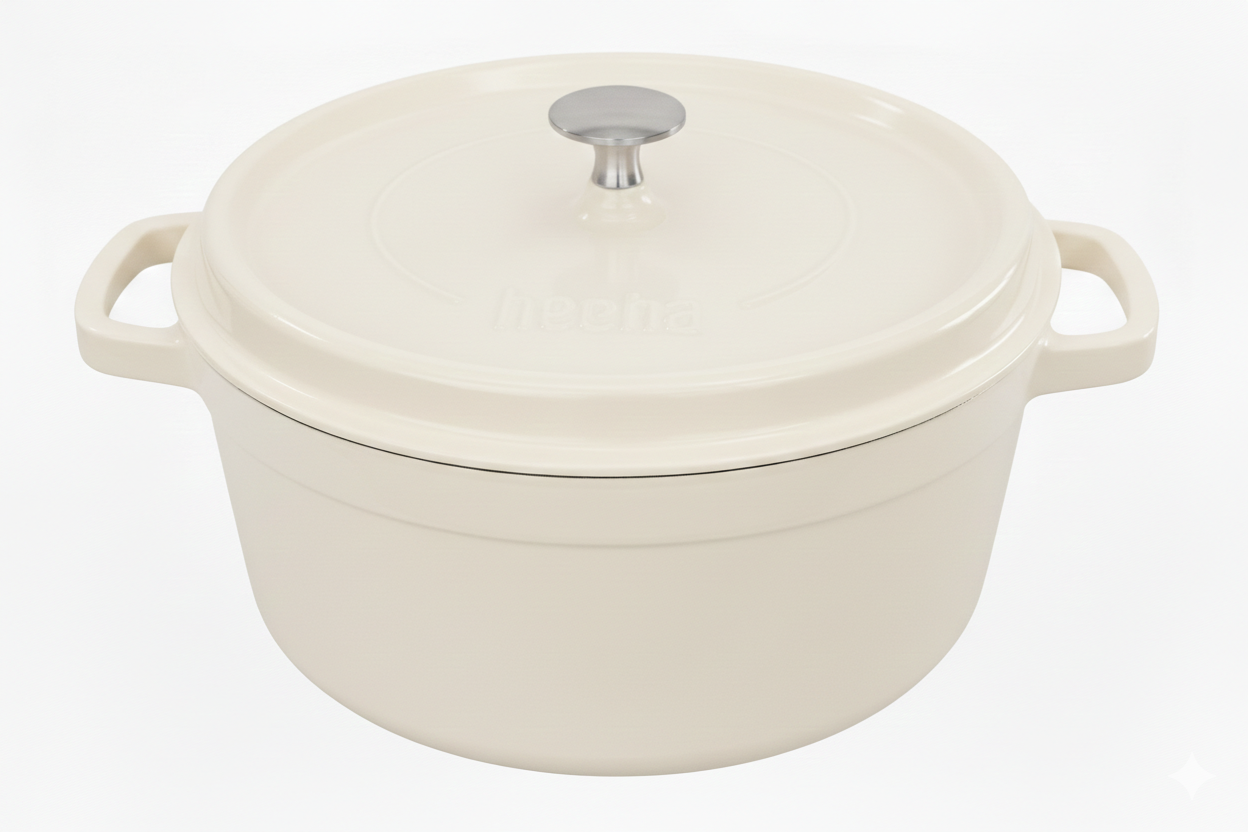 Hecha Enameled Cast Iron Dutch Ovens 4 1/2qt