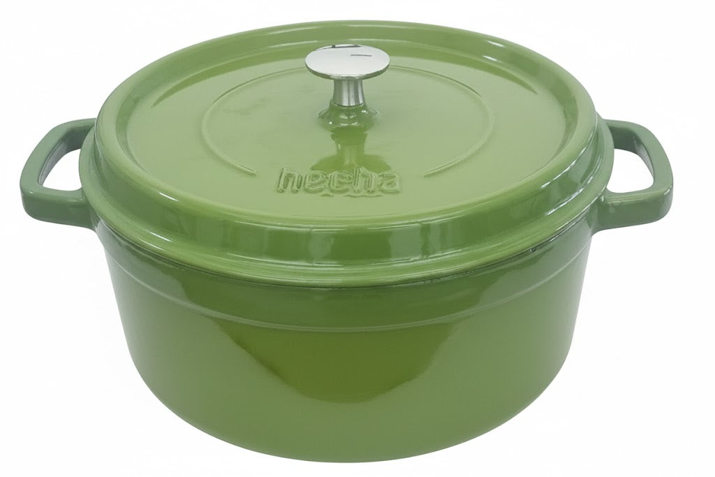 Hecha Enameled Cast Iron Dutch Ovens 4 1/2qt