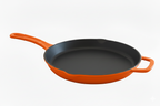 Hecha Enameled Cast Iron Round Skillet Pans 11"