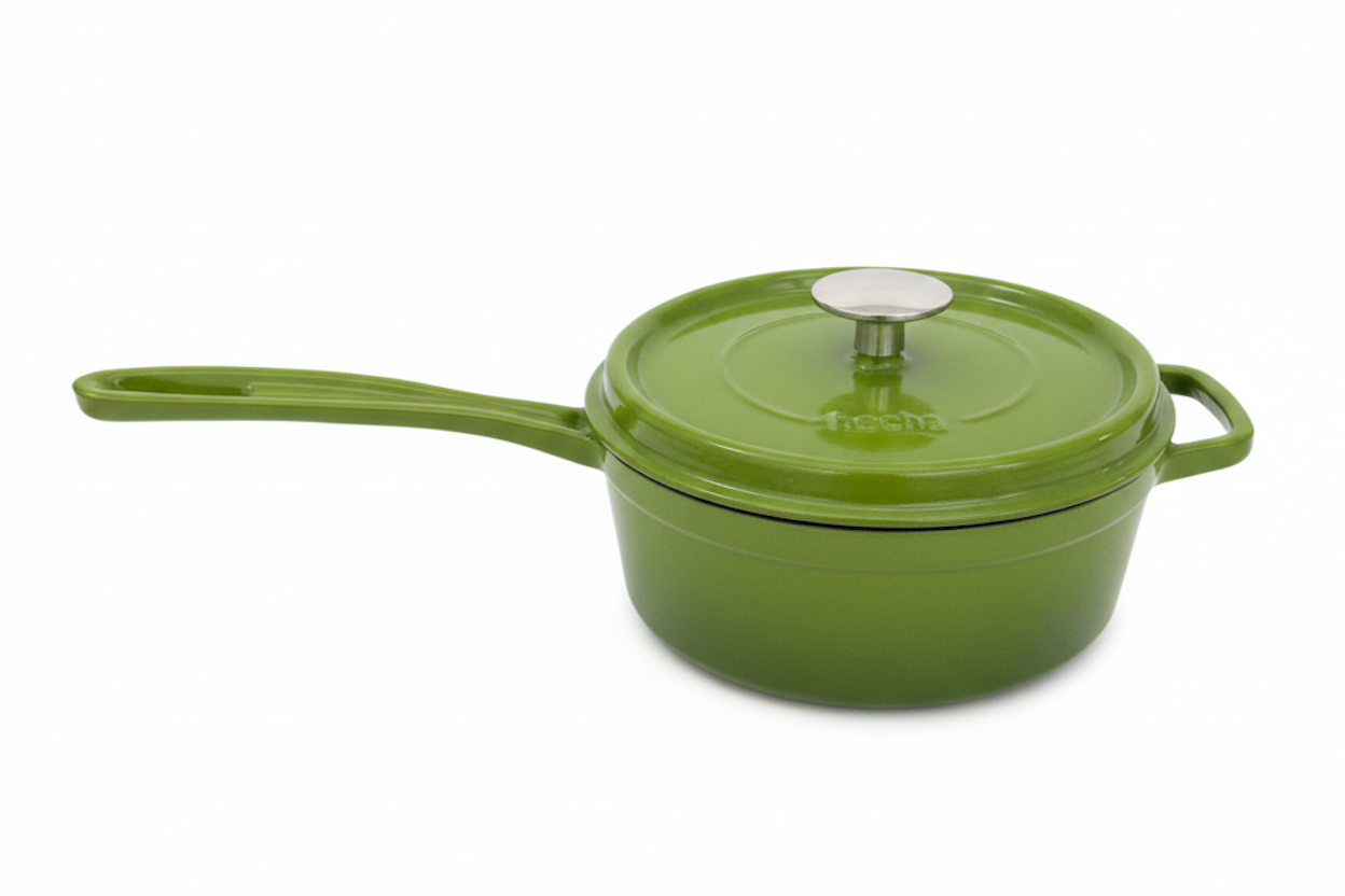Hecha Enameled Cast Iron Sauce Pans 6"
