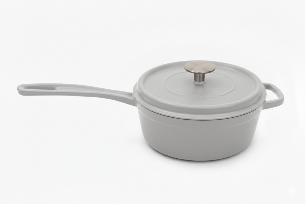 Hecha Enameled Cast Iron Sauce Pans 6"