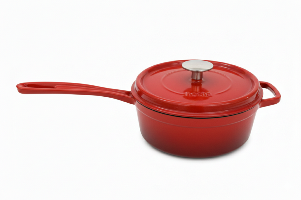 Hecha Enameled Cast Iron Sauce Pans 6"