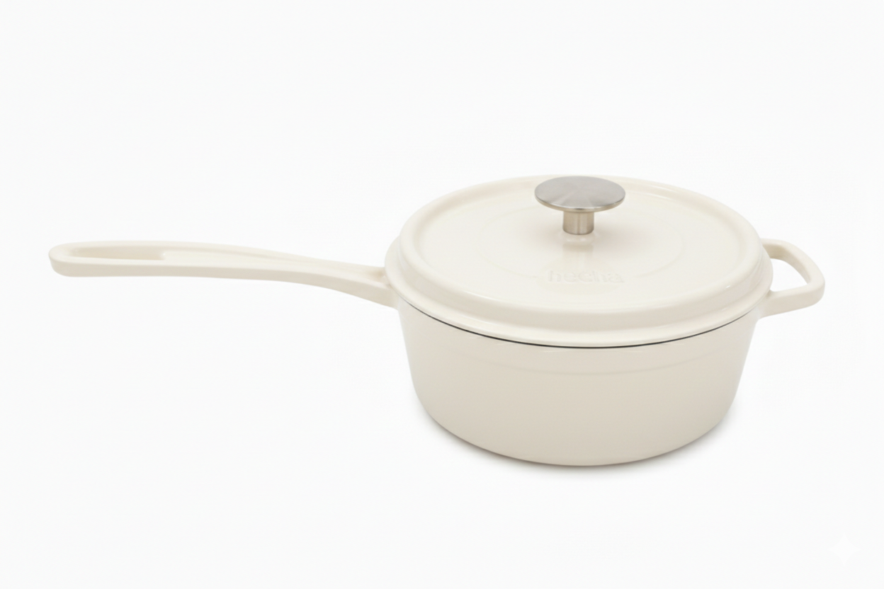 Hecha Enameled Cast Iron Sauce Pans 6"