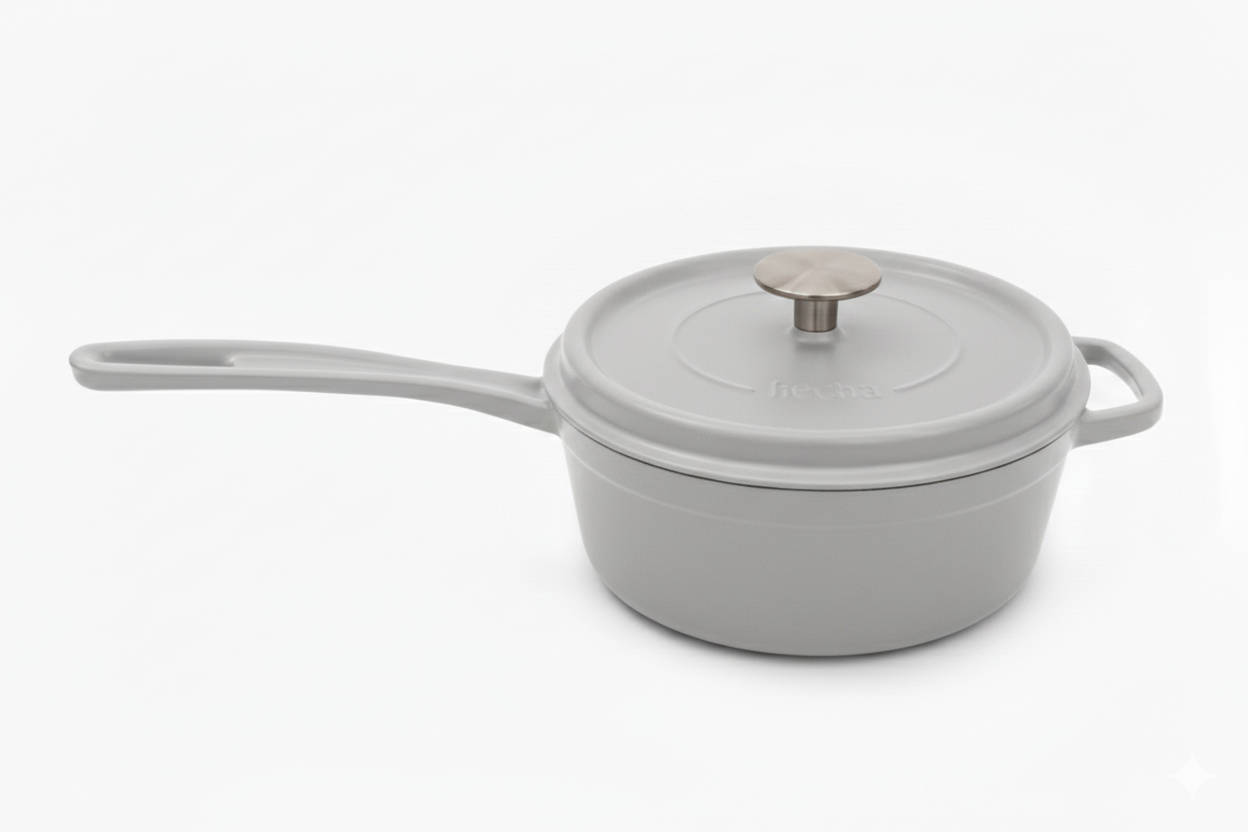 Hecha Enameled Cast Iron Sauce Pans 6"