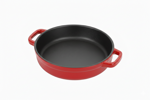 Hecha Enameled Cast Iron Dual Handle Fry (Saute) Pans 6"