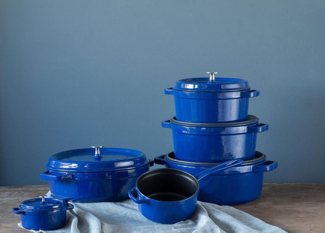 Hecha Enameled Cast Iron Dutch Ovens 6qt
