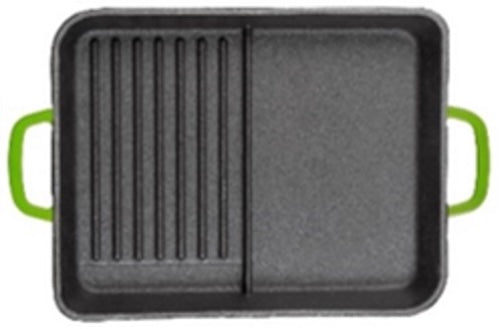 Hecha Lime Green Hybrid Griddle