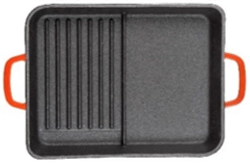 Hecha Orange Hybrid Griddle